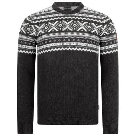 Giesswein GIESSWEIN Trui antraciet / wit