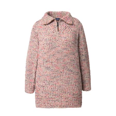 LAURASØN LAURASØN Trui beige / bruin / oranje / rood