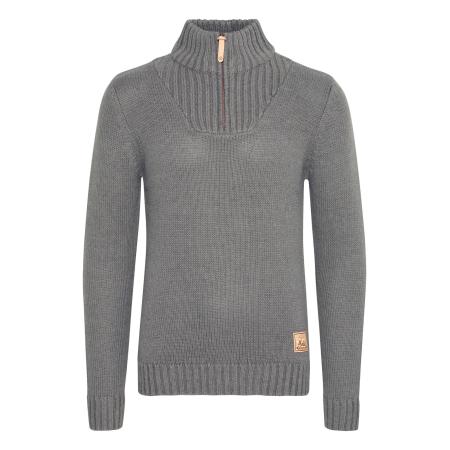 Solid !Solid Trui Petro grijs