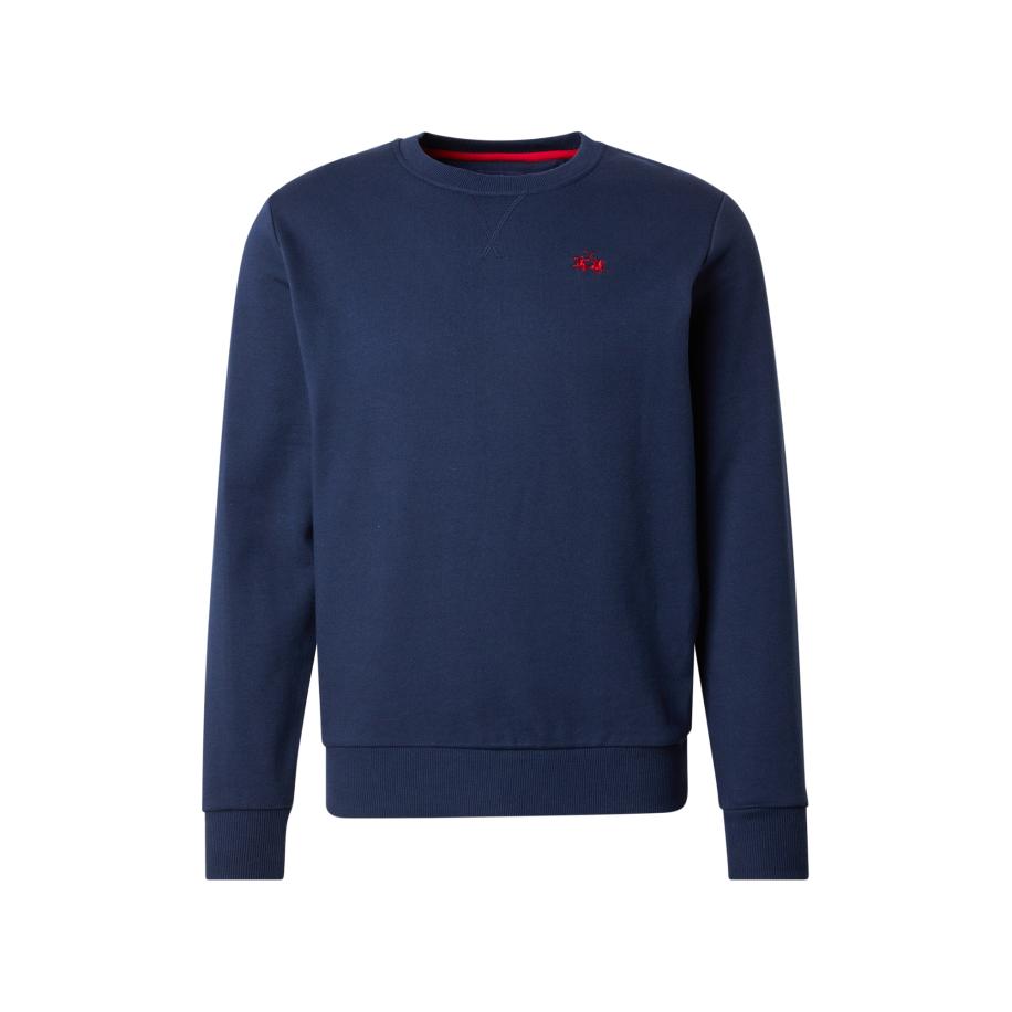 La Martina La Martina Sweatshirt navy / rood -