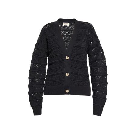 CELOCIA CELOCIA Gebreid vest zwart