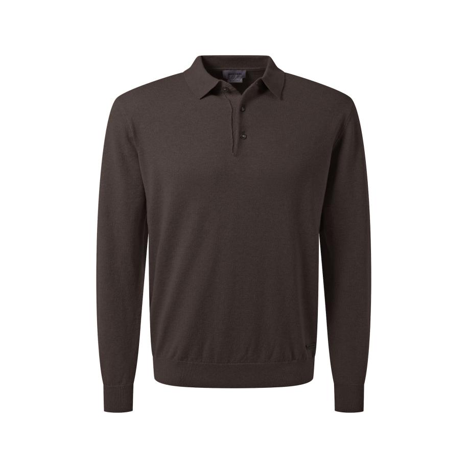 Pierre Cardin PIERRE CARDIN Trui bruin -