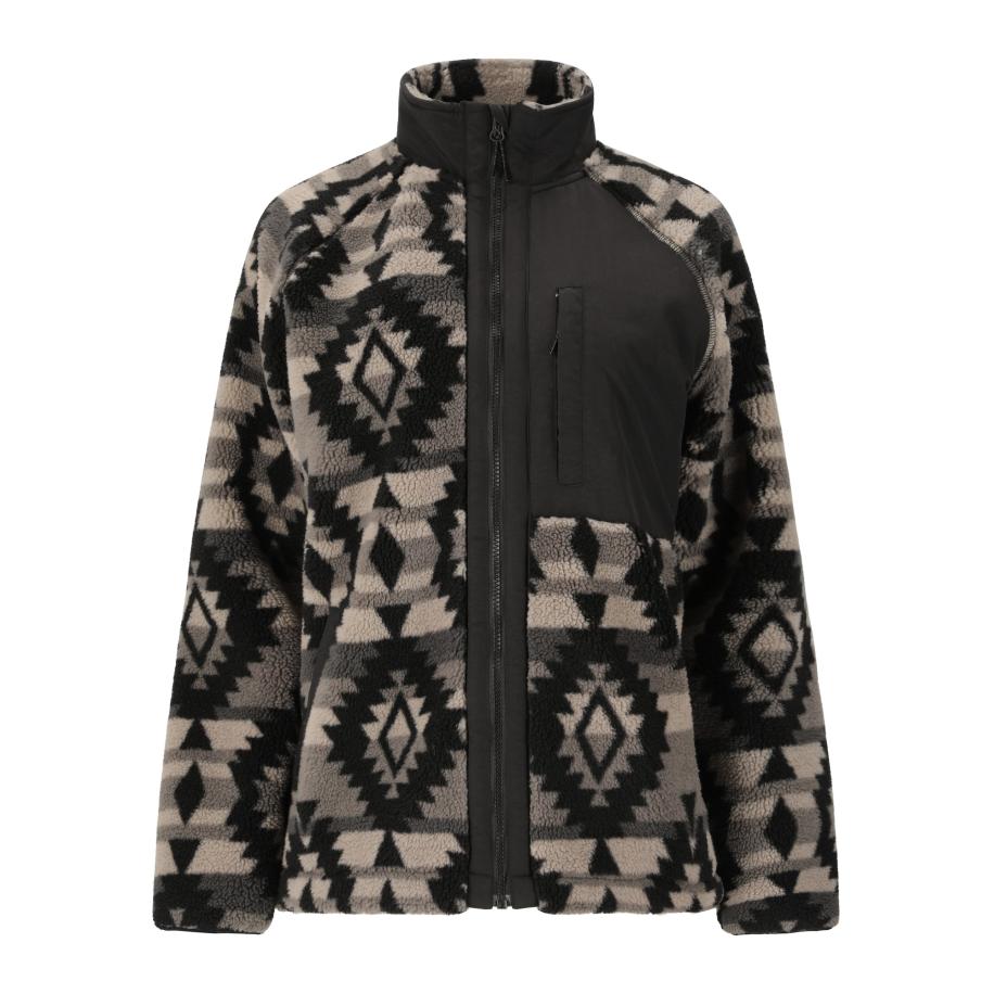 Whistler Fleece jas Ellison zwart Zwart