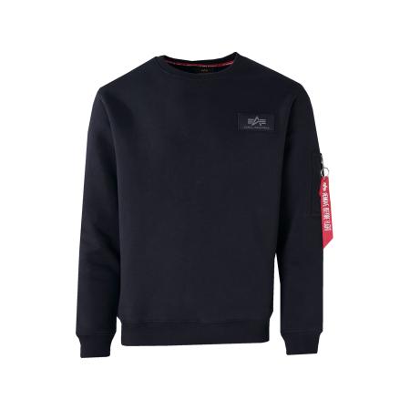Alpha Industries ALPHA INDUSTRIES Sweatshirt grijs / rood / zwart / wit