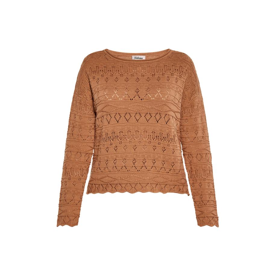 Sidona Sidona Trui camel -