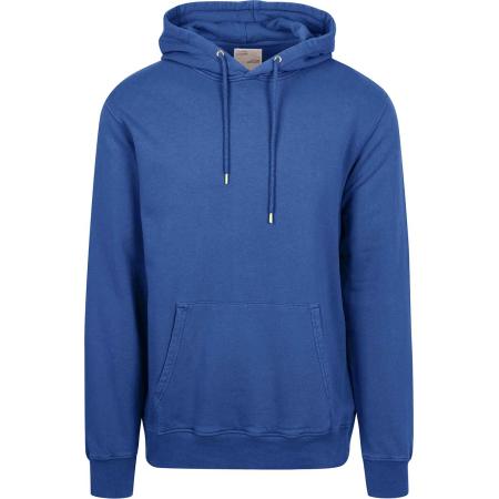 Colorful Standard Organic Hoodie Blauw