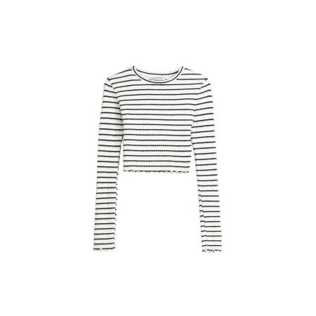 Bershka Bershka Trui crème / zwart