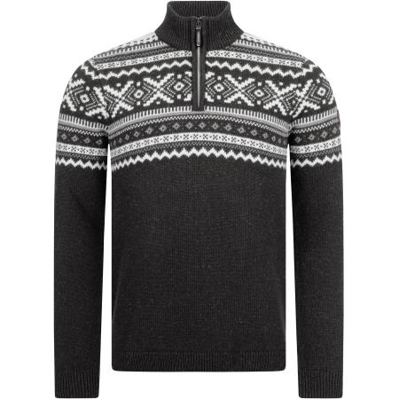 Giesswein GIESSWEIN Trui antraciet / wit