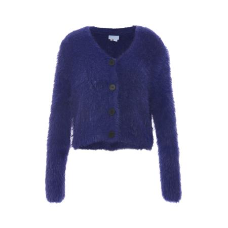 Poomi Poomi Gebreid vest nachtblauw