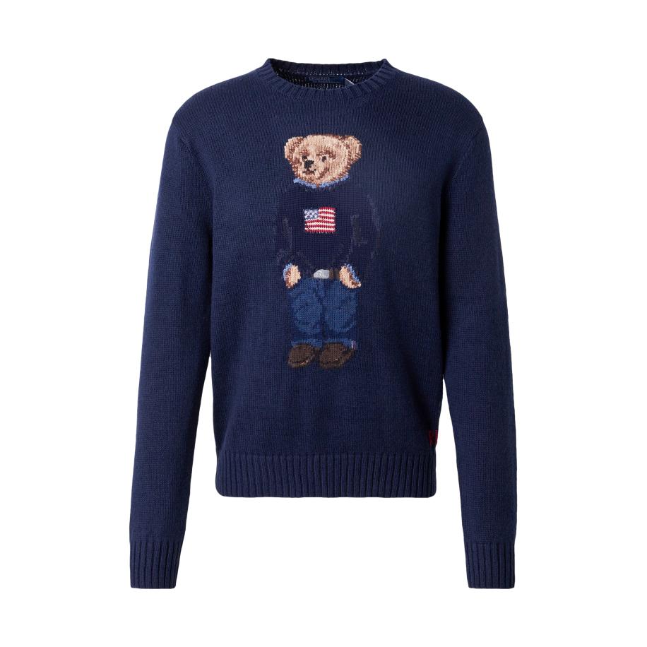 Polo Ralph Lauren Trui beige / navy / bruin / rood Blauw