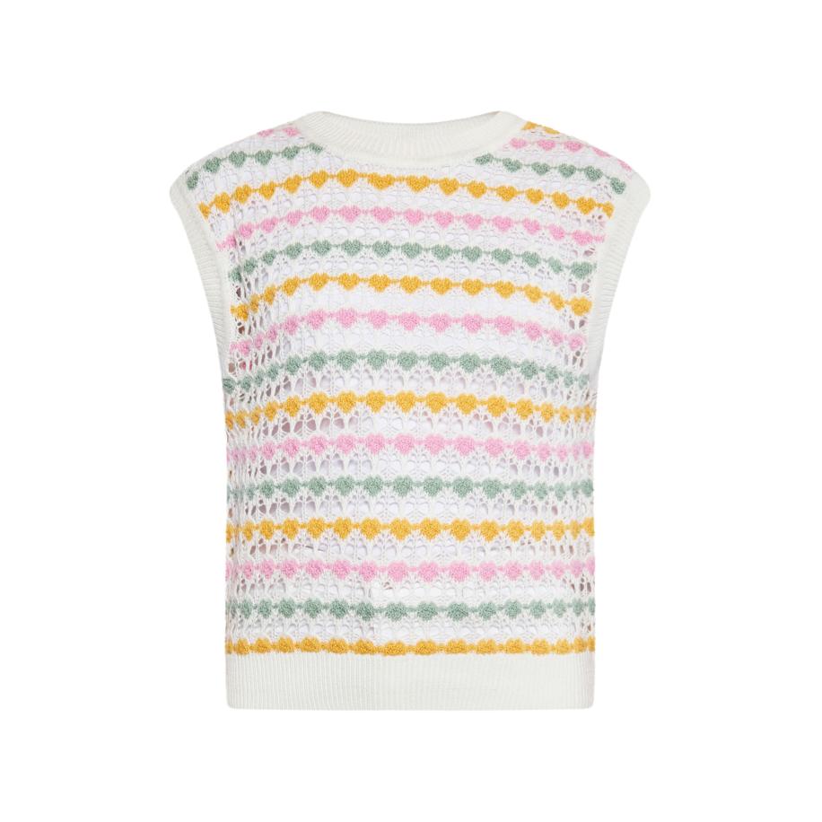 IZIA IZIA Trui blauw / oranje / pink / wit -