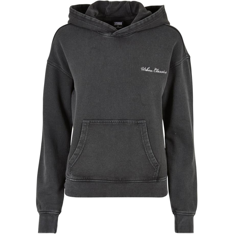 Urban Classics Urban Classics Sweatshirt black denim / wit -