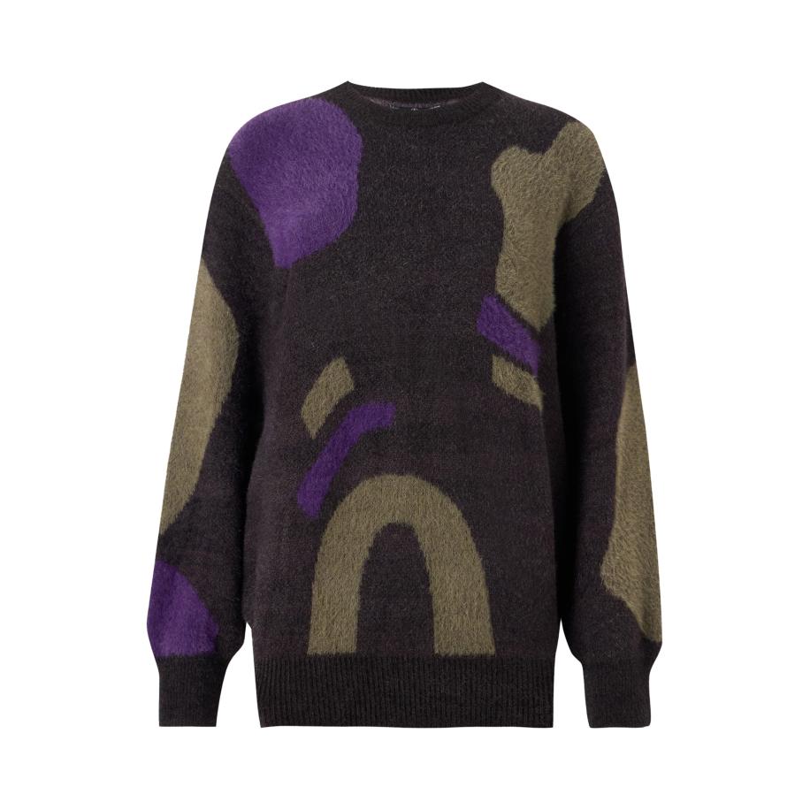 Volcom Volcom Trui olijfgroen / donkerlila / zwart -