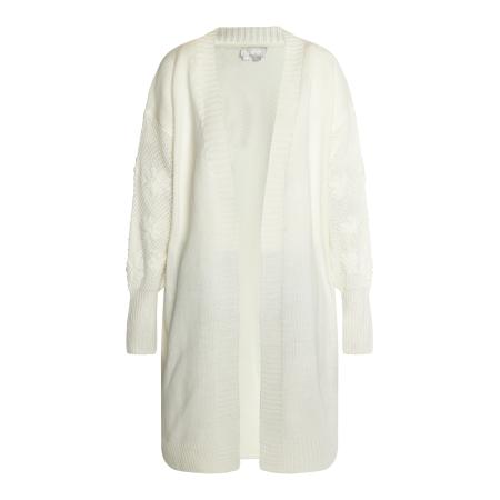 Usha Usha Gebreid vest natuurwit