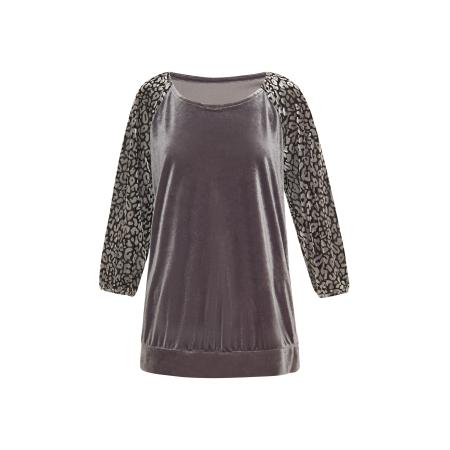 Usha Usha Blouse grijs / zwart