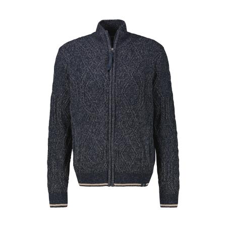 Lerros LERROS Gebreid vest crème / navy