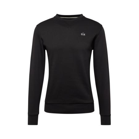 La Martina La Martina Sweatshirt zwart / wit