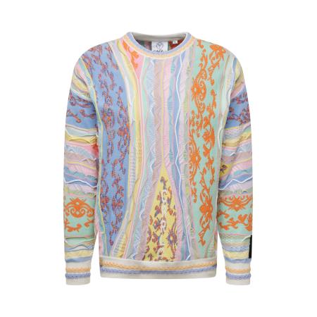 carlo colucci Carlo Colucci Trui di Cicco gemengde kleuren / wit