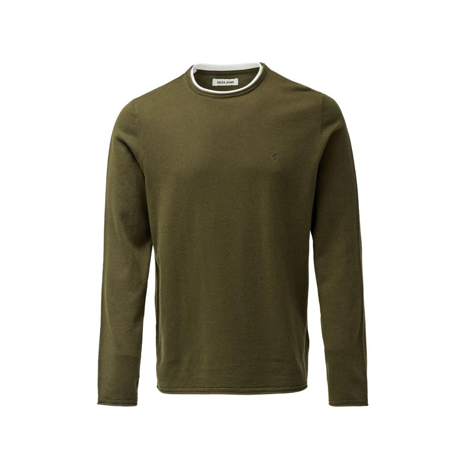 Salsa Salsa Jeans Trui olijfgroen -