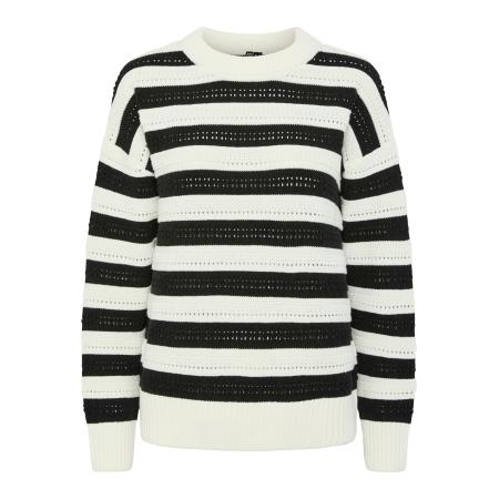 Pieces PIECES Trui PCFanni zwart / wit