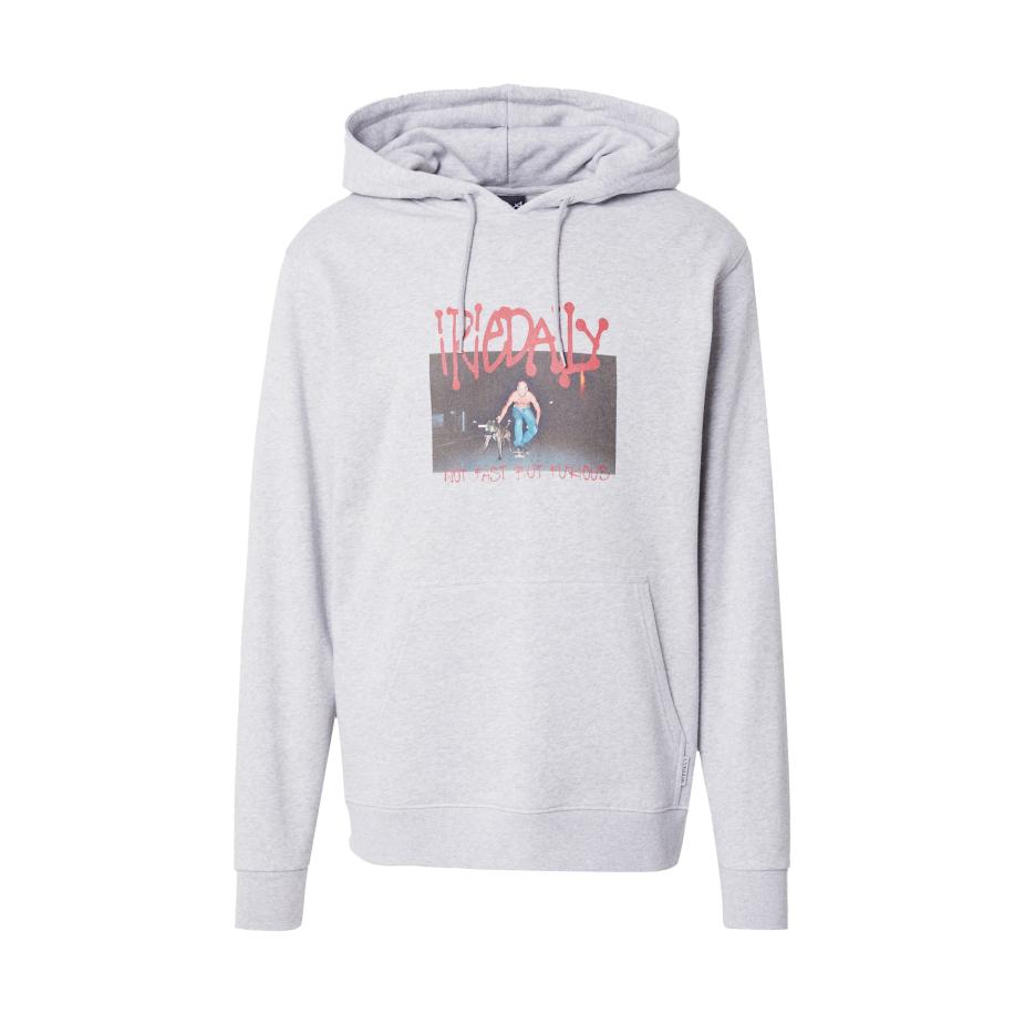 Iriedaily Iriedaily Sweatshirt Furious grijs gemêleerd / rood / zwart -
