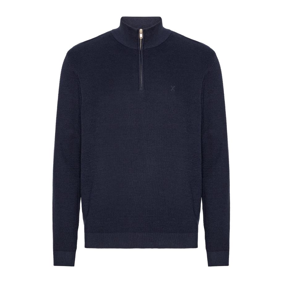 Clean Cut Copenhagen Trui Oscar navy Blauw