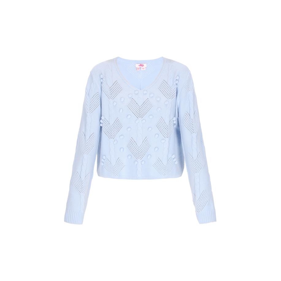 MYMO MYMO Trui lichtblauw -