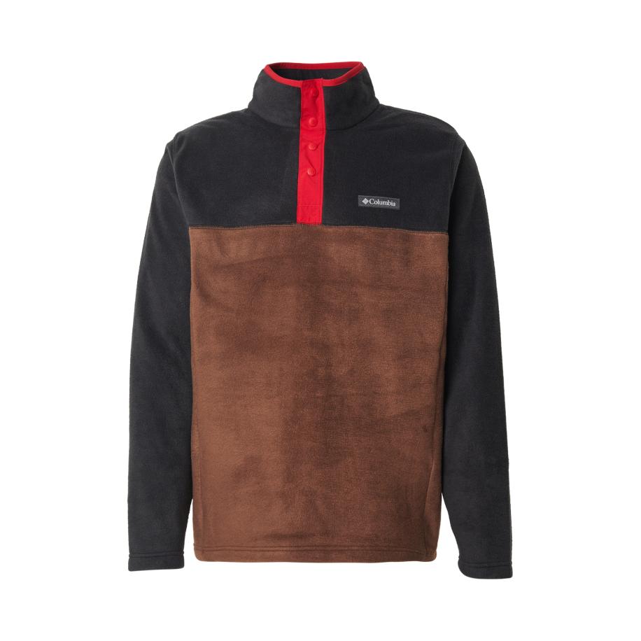 Columbia COLUMBIA Sporttrui Steens Mountain cappuccino / lichtrood / zwart / wit -