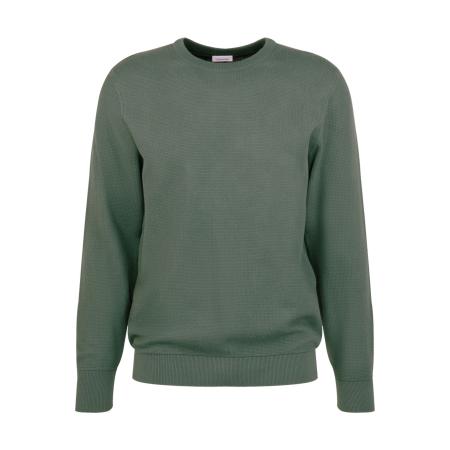 Seidensticker Trui ronde halsgroen, Effen