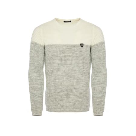 Carisma CARISMA Trui ecru / grijs gemêleerd