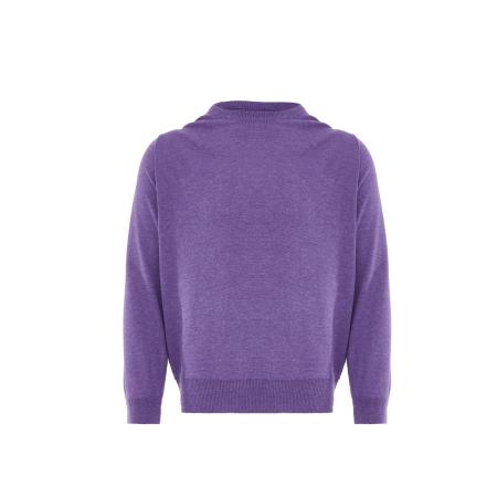 aleva aleva Trui lila gemêleerd