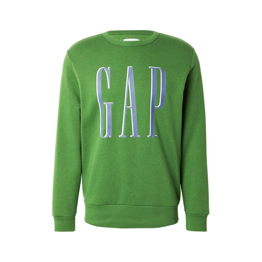 GAP GAP Sweatshirt basaltgrijs / groen / wit -
