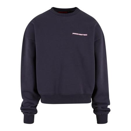 Prohibited Sweatshirt antraciet / rosa