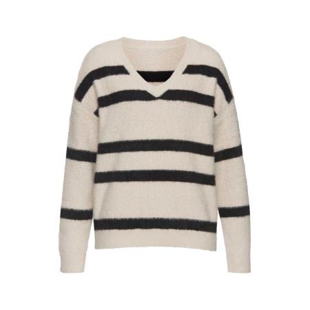 Lascana LASCANA Trui lichtbeige / zwart