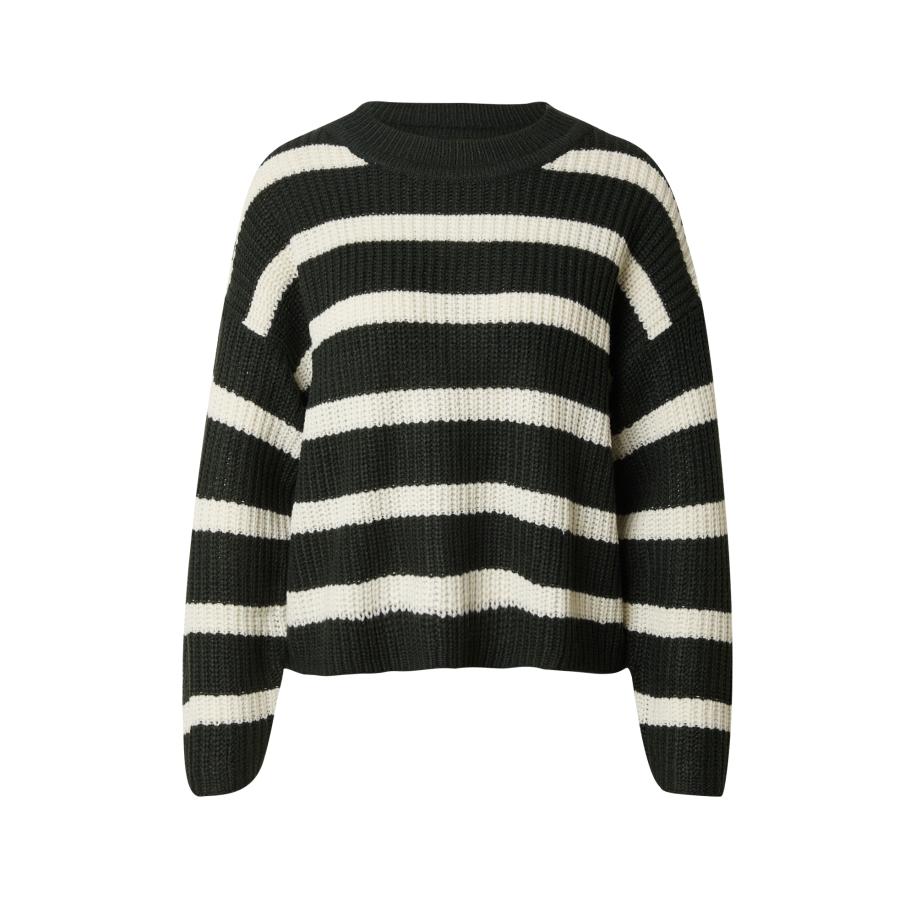 JDY JDY Trui JDYJusty lichtbeige / donkergroen -