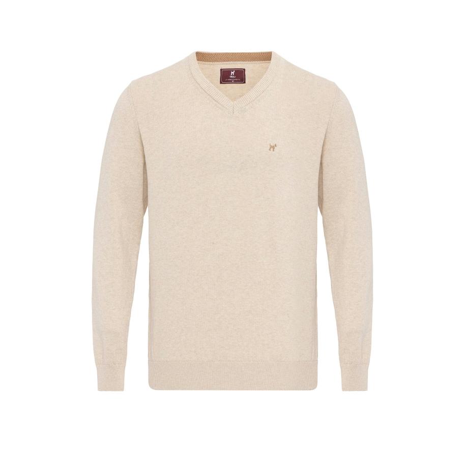 Williot Williot Trui Cabrera beige / navy -