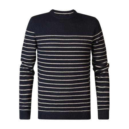 Petrol Industries Petrol Industries Trui Stebbins marine / wit