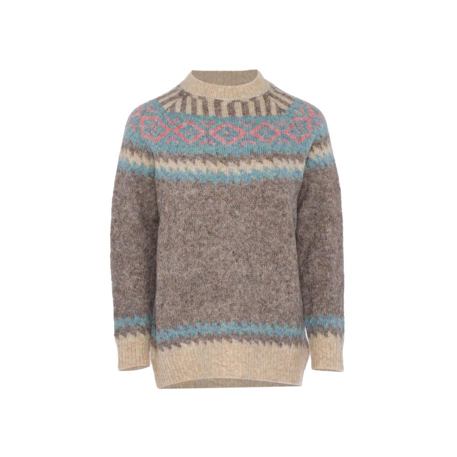 Jalene Jalene Trui beige / lichtblauw / lichtbruin / pink -