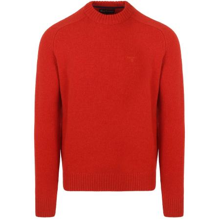 Barbour Grangetown Trui Wol Rood