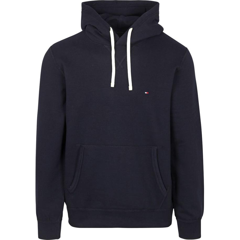 Tommy Hilfiger Hood Essential Small Flag Donkerblauw Blauw