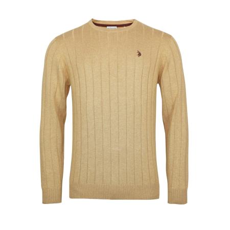 U.S. Polo Assn. U.S. POLO ASSN. Trui lichtbruin / donkerbruin