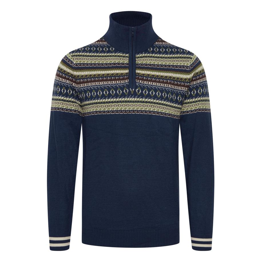 Blend BLEND Trui beige / blauw / bruin / groen -