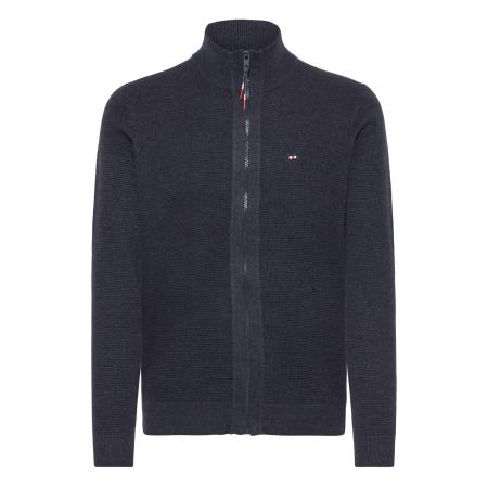 FQ1924 FQ1924 Gebreid vest FQGRANBY donkerblauw