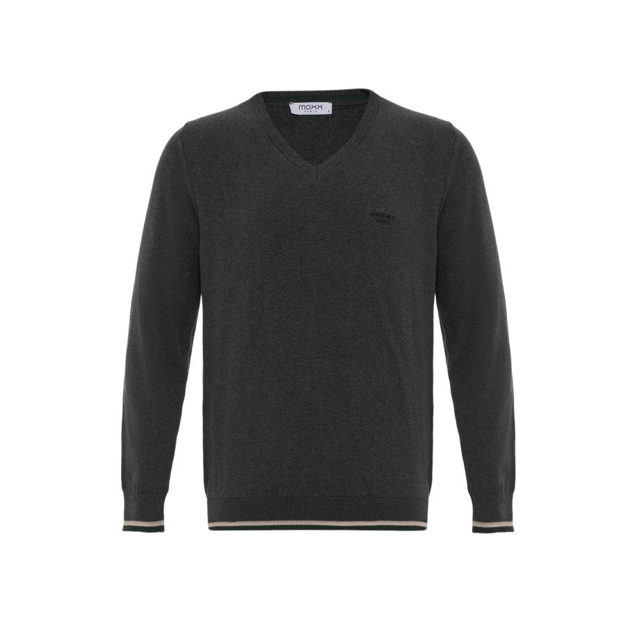 Moxx Paris Moxx Paris Trui grijs / zwart -