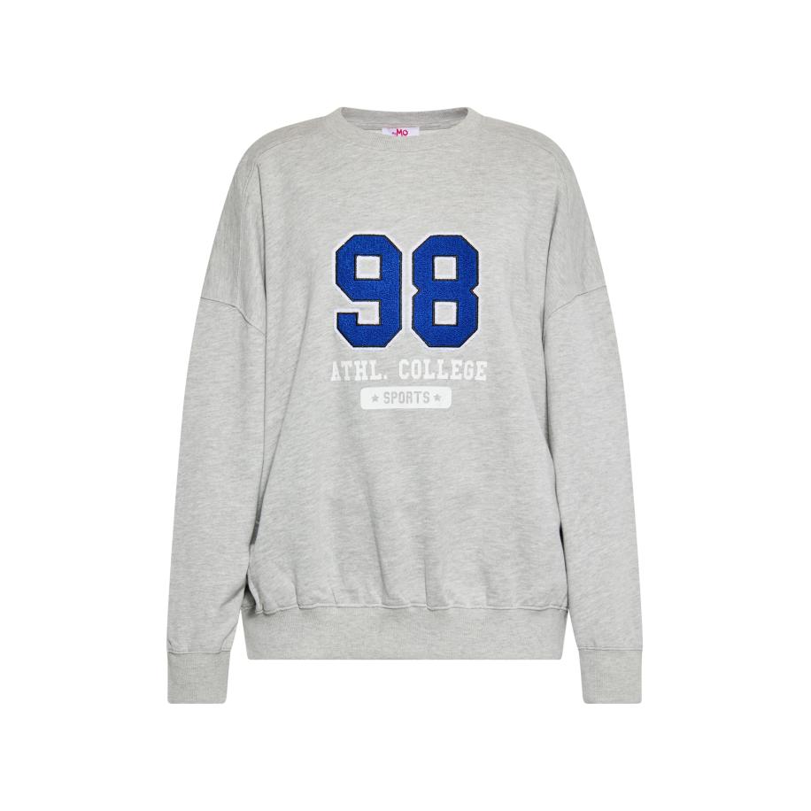 MYMO MYMO Sweatshirt navy / grijs / wit -