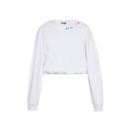 ebeeza ebeeza Sweatshirt blauw / geel / pink / wit