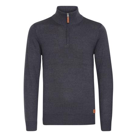 Blend BLEND Trui Robin navy / bruin / zilvergrijs