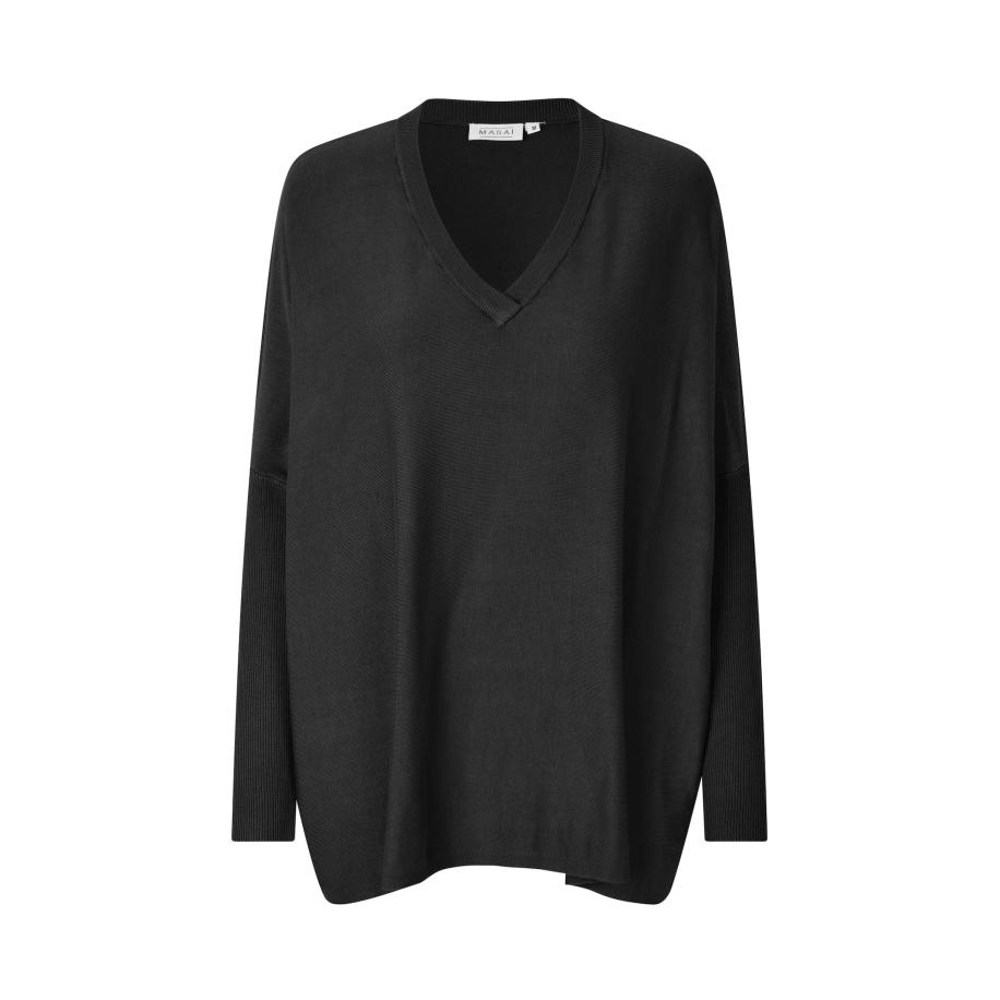 Masai Masai Trui Fronia zwart -