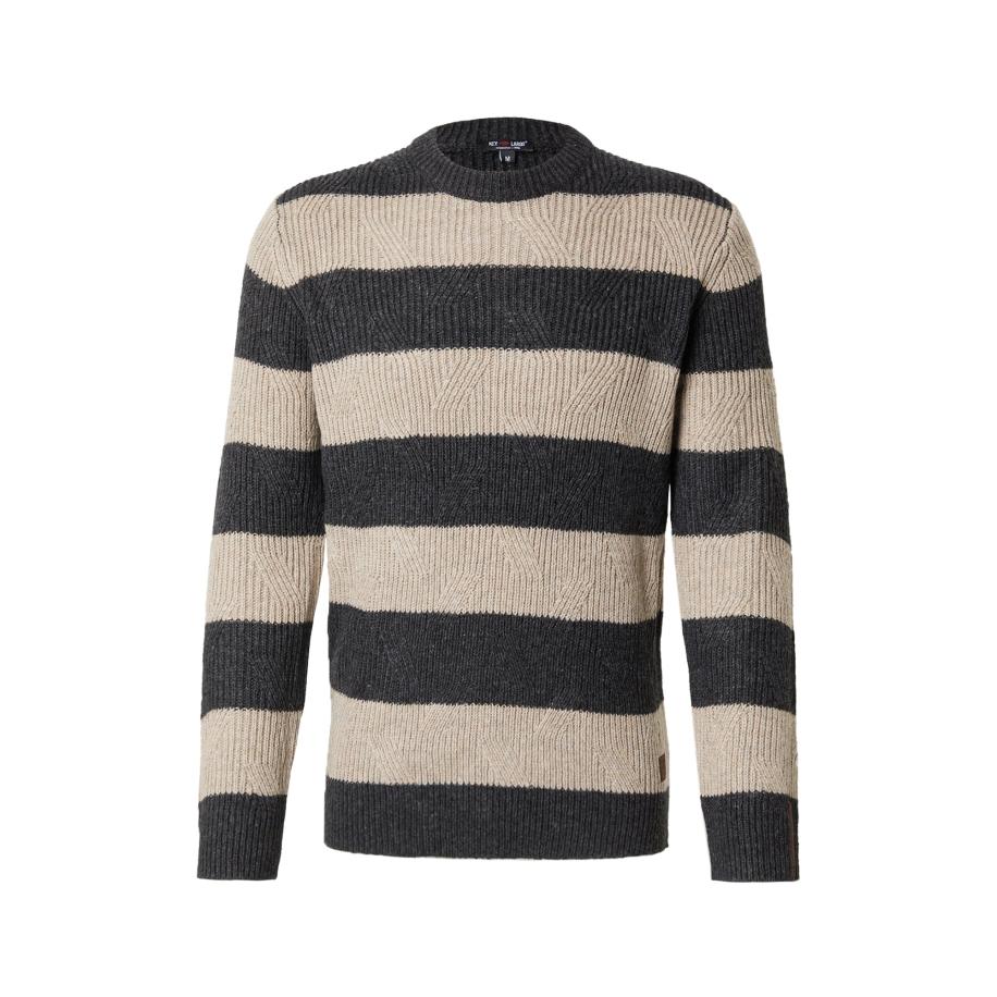Key Largo Key Largo Trui HARRY beige gemêleerd / zwart gemêleerd -