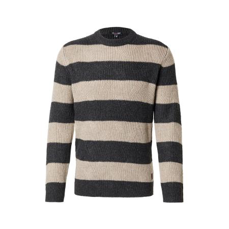 Key Largo Key Largo Trui HARRY beige gemêleerd / zwart gemêleerd